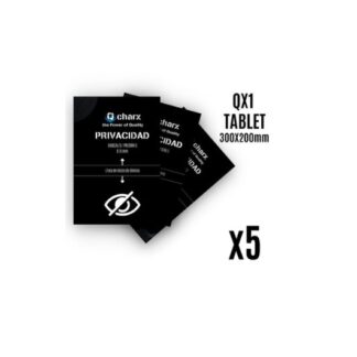 LAMINA QCHARX TABLET PRIVACIDAD