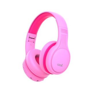 AURICULARES CASCOS STEREO INFANTILES COOLKIDS PINK