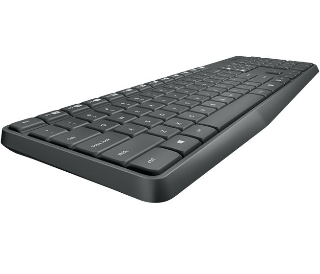 TECLADO+RATON LOGITECH MK235 WIRELESS NEGRO - Imagen 5