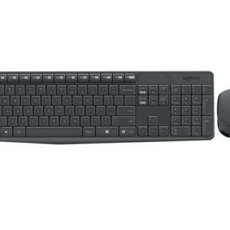 TECLADO+RATON LOGITECH MK235 WIRELESS NEGRO