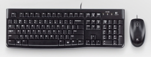 TECLADO+RATÓN LOGITECH MK120 NEGRO - Imagen 2