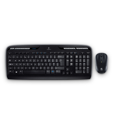 TECLADO+RATÓN LOGITECH MK330 WIRELESS NEGRO - Imagen 3