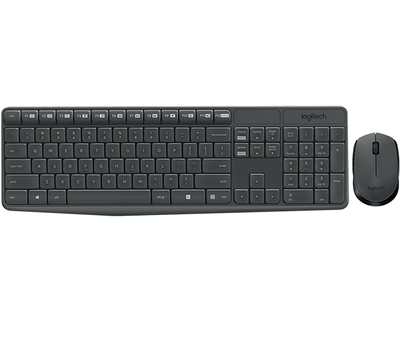 TECLADO+RATON LOGITECH MK235 WIRELESS NEGRO - Imagen 6
