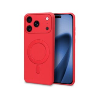 FUNDA COOL IPHONE 17 PRO MAX MAGNETICA COVER ROJO