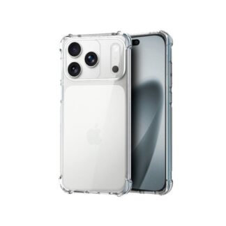 FUNDA COOL IPHONE 17 PRO ANTISHOCK TRANSPARENTE