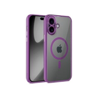 FUNDA COOL IPHONE 17 MAGNETICA BORDE VIOLETA