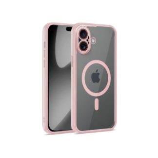 FUNDA COOL IPHONE 17 MAGNETICA BORDE ROSA
