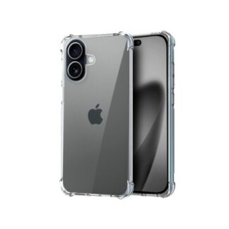 FUNDA COOL IPHONE 17 ANTISHOCK TRANSPARENTE