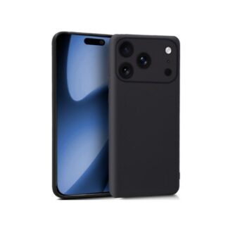 FUNDA COOL SILICONA IPHONE 17 PRO MAX NEGRO