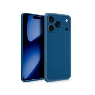 FUNDA COOL SILICONA IPHONE 17 PRO MAX AZUL