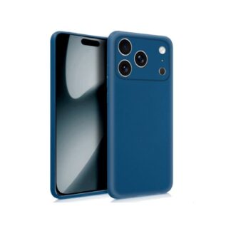 FUNDA COOL SILICONA IPHONE 17 PRO AZUL