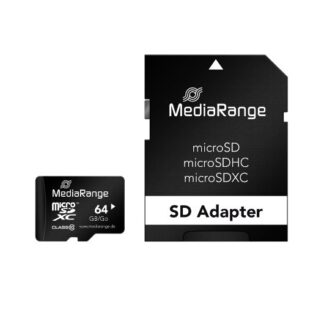 MEM MICRO SDXC 64GB MEDIARANGE + ADAPTADOR SD